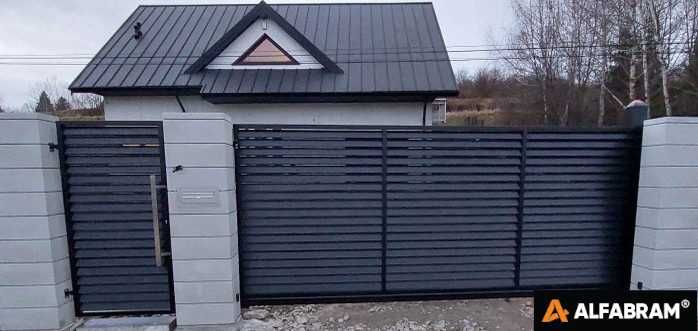 Przęsła ogrodzeniowe stal, aluminium, wzory, PRODUCENT ALFABRAM