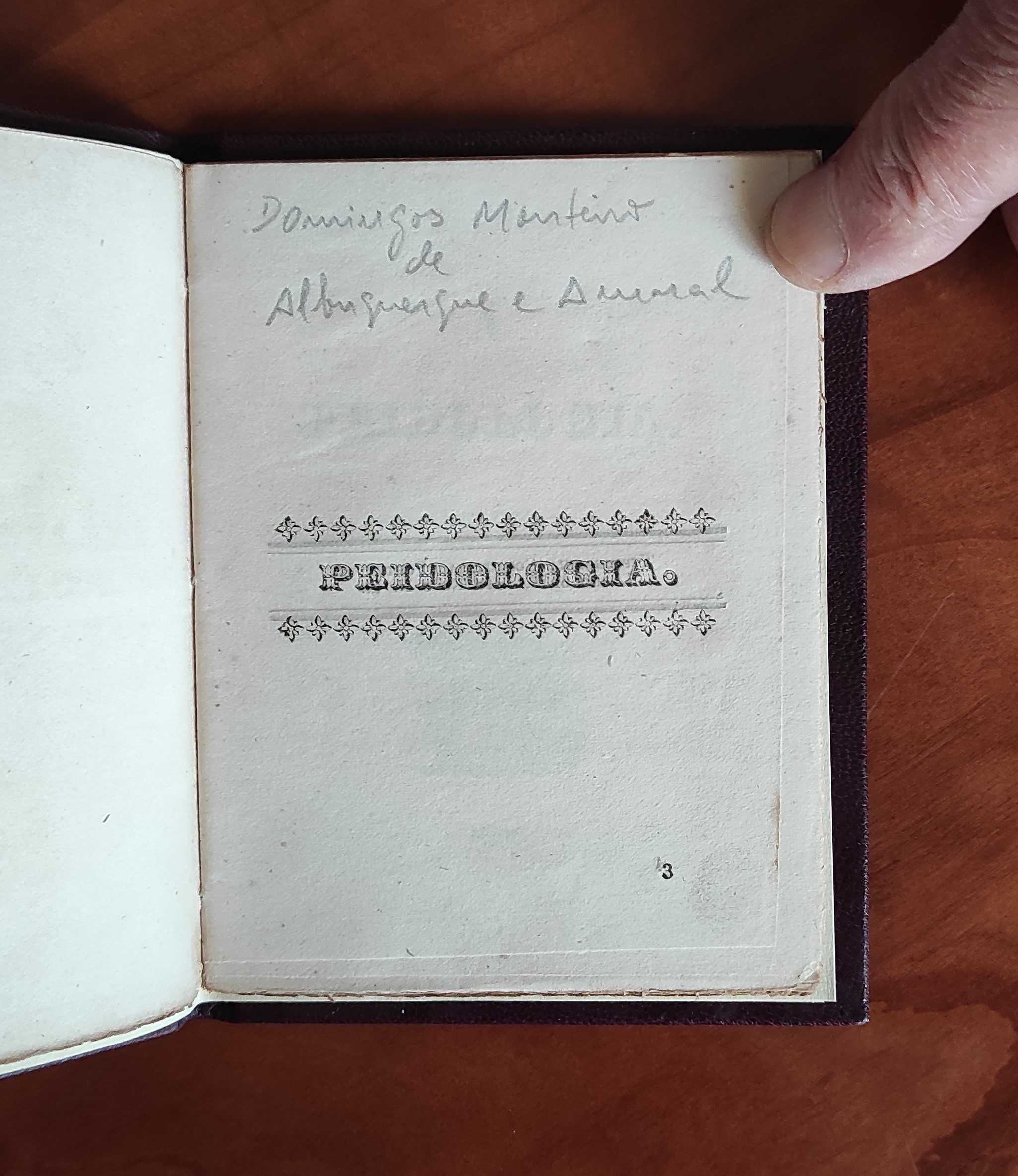 A Peidologia. Domingos Monteiro de Albuquerque e Amaral