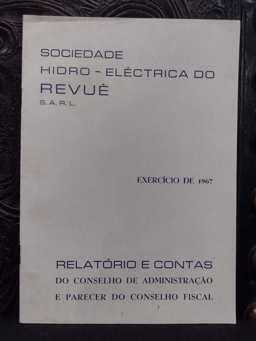 Sociedade Hidro - Eléctrica do Revuè  (Exercício de 1967)