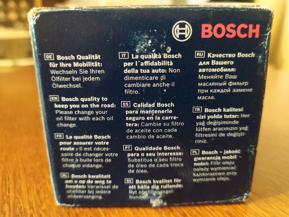 Filtr oleju Bosch P 2058