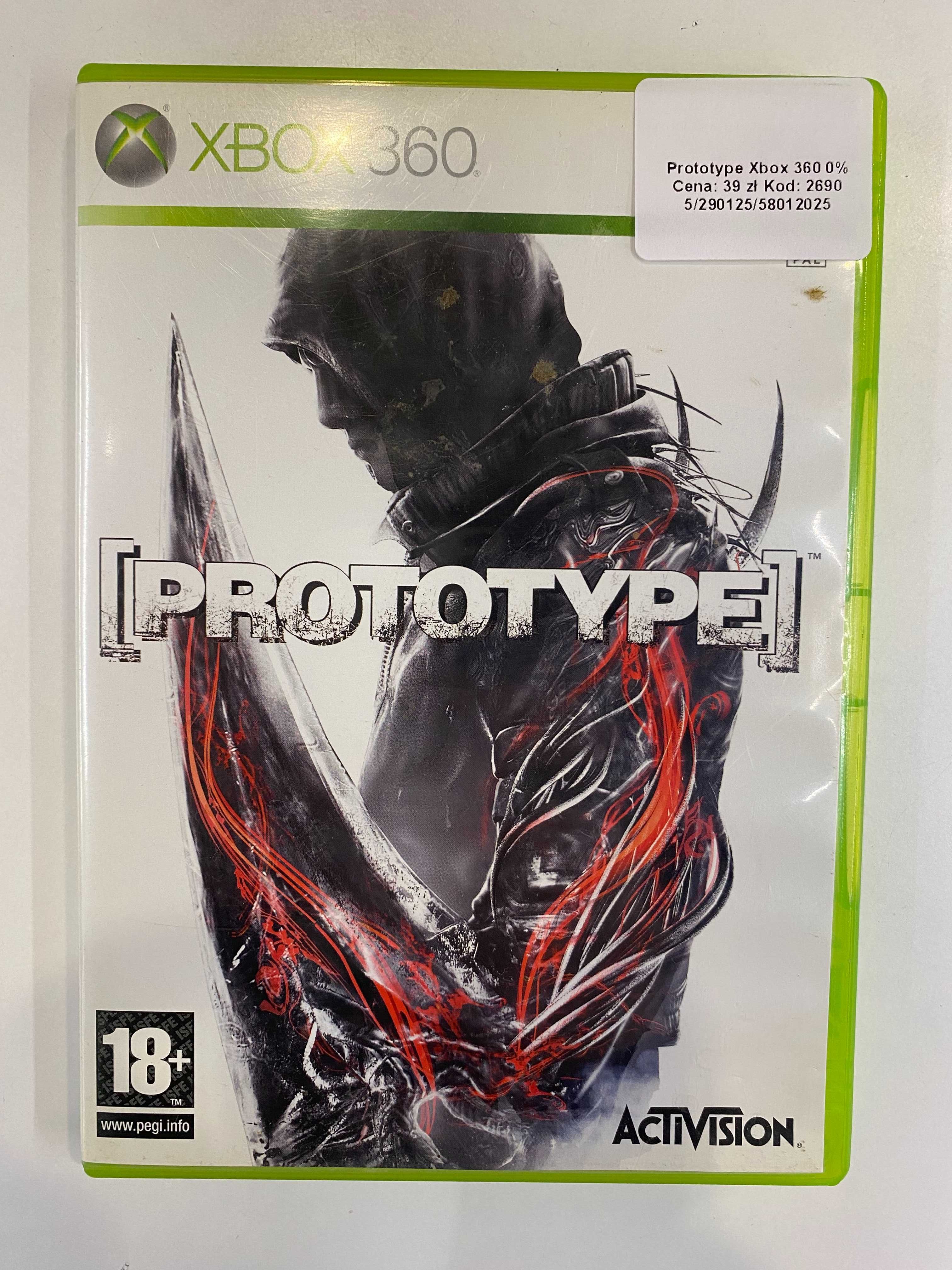 Prototype Xbox 360 Sklep Ostróda