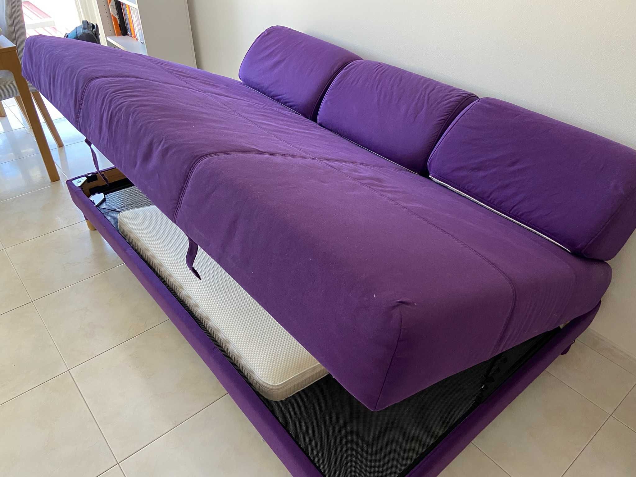 Sofá cama de 3 lugares IKEA FLOTTEBO comprado em Inglaterra 2021