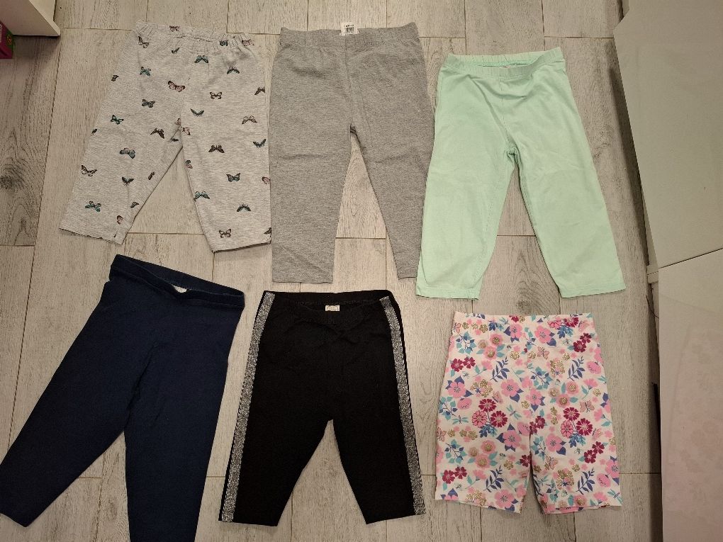Legginsy, spodenki roz 134/140