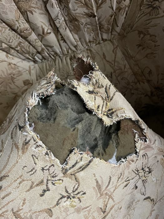 Poltrona bege padrão