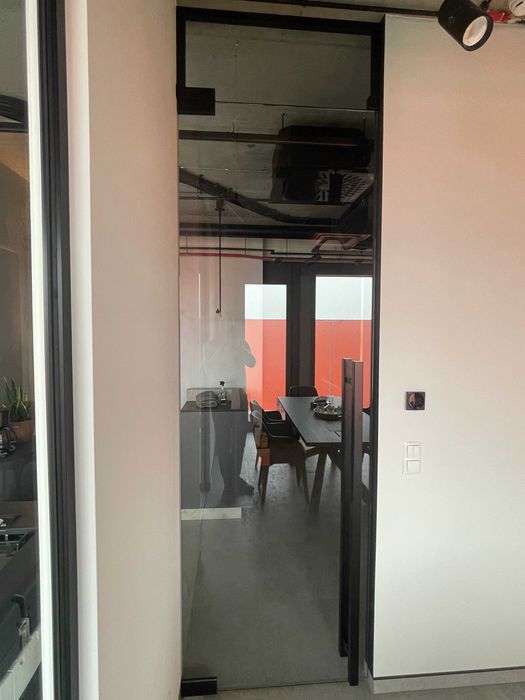 Drzwi szklane – 310×90 cm lub 270×90 cm –  stan idealny