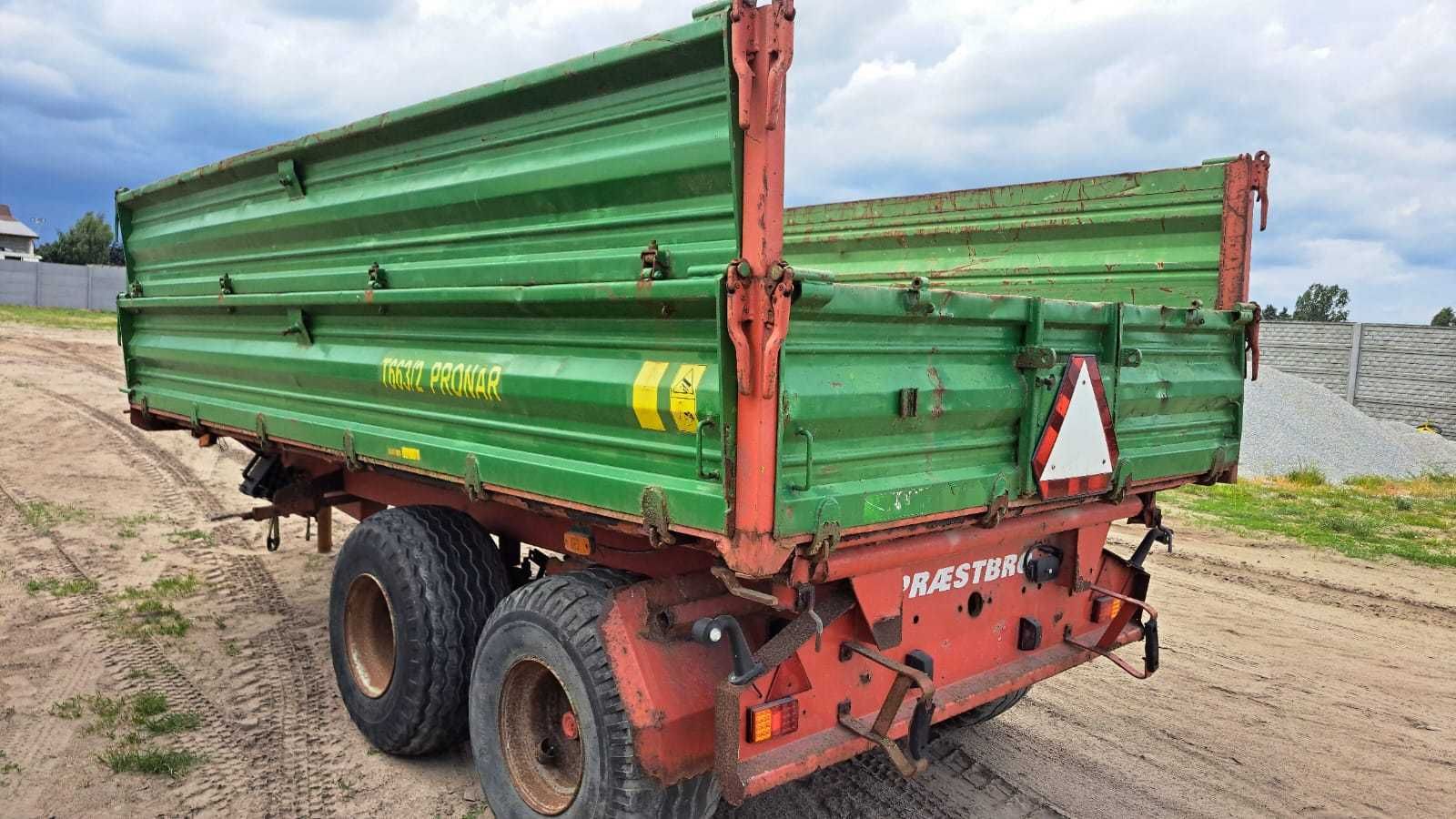 Pronar 663/2 wywrotka kiper tandem hamulec hydrauliczny 2 osie vat 23