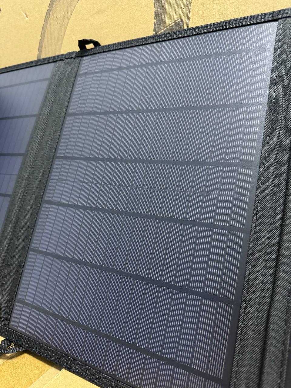 Складна сонячна панель Portable Solar Panel 30W, 60W, 100W