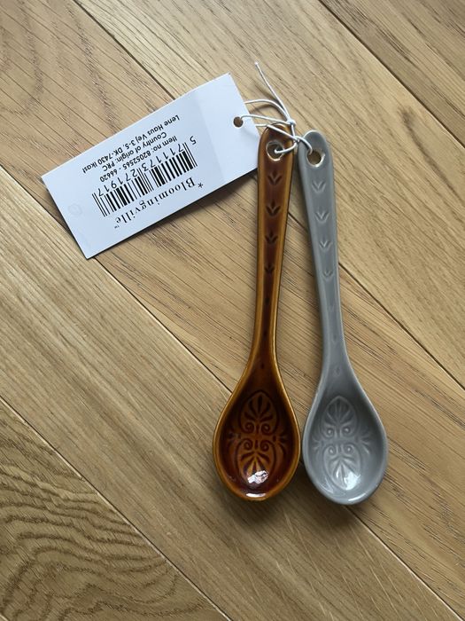 Łyżki kamionkowe Bloomingville Rani 2 szt.
