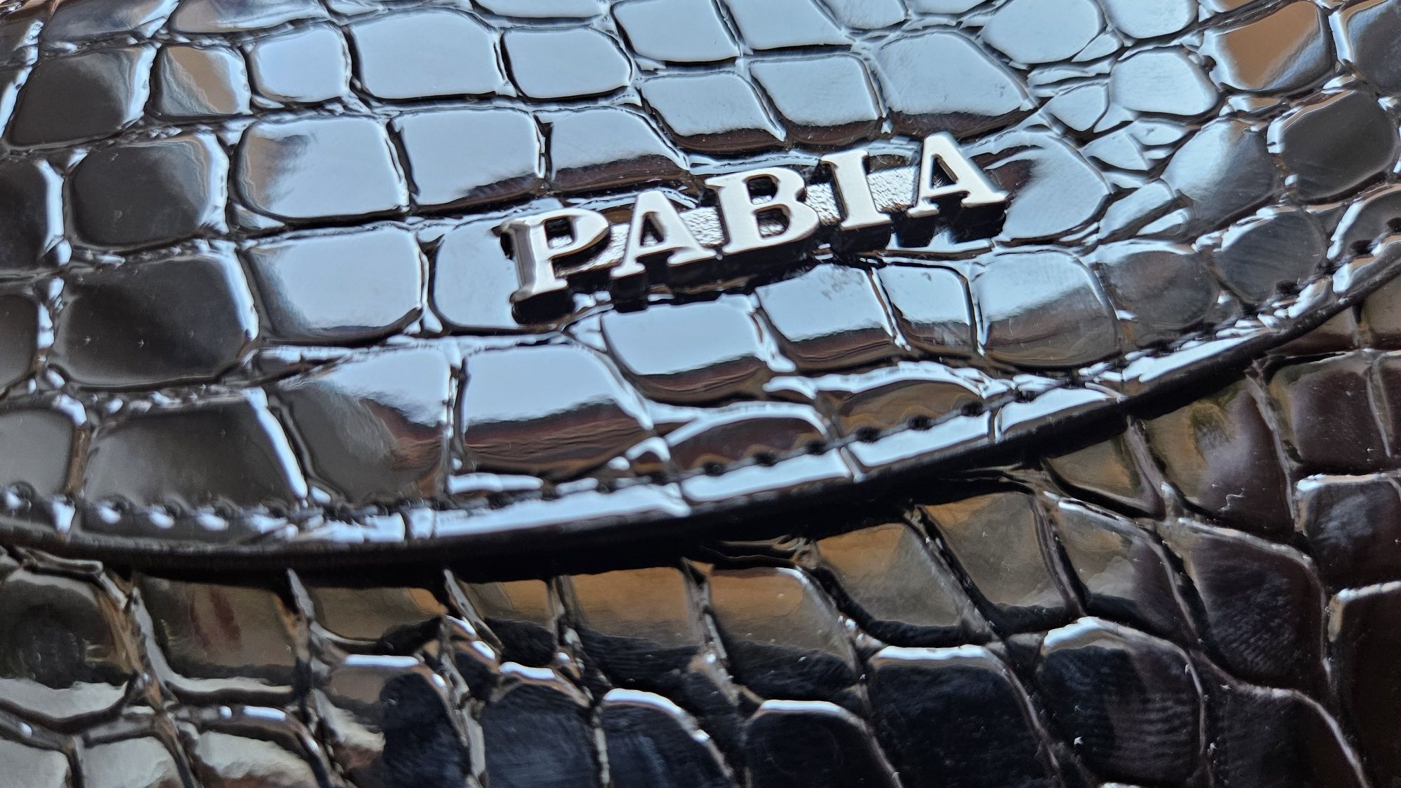 Pabia Monnari portfel damski czarny skóra 100%