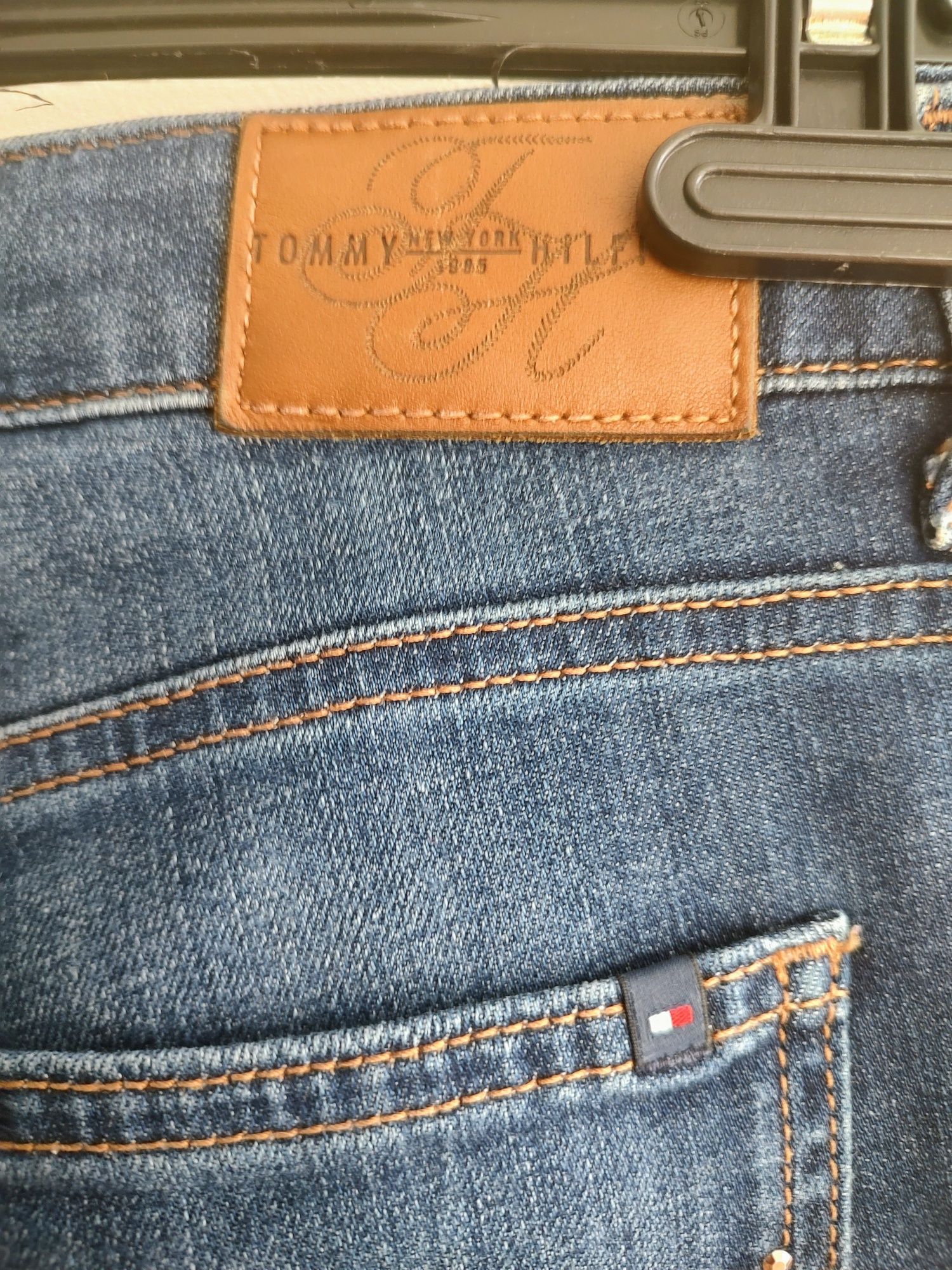 Tommy Hilfiger denim jeans spodnie długie damskie