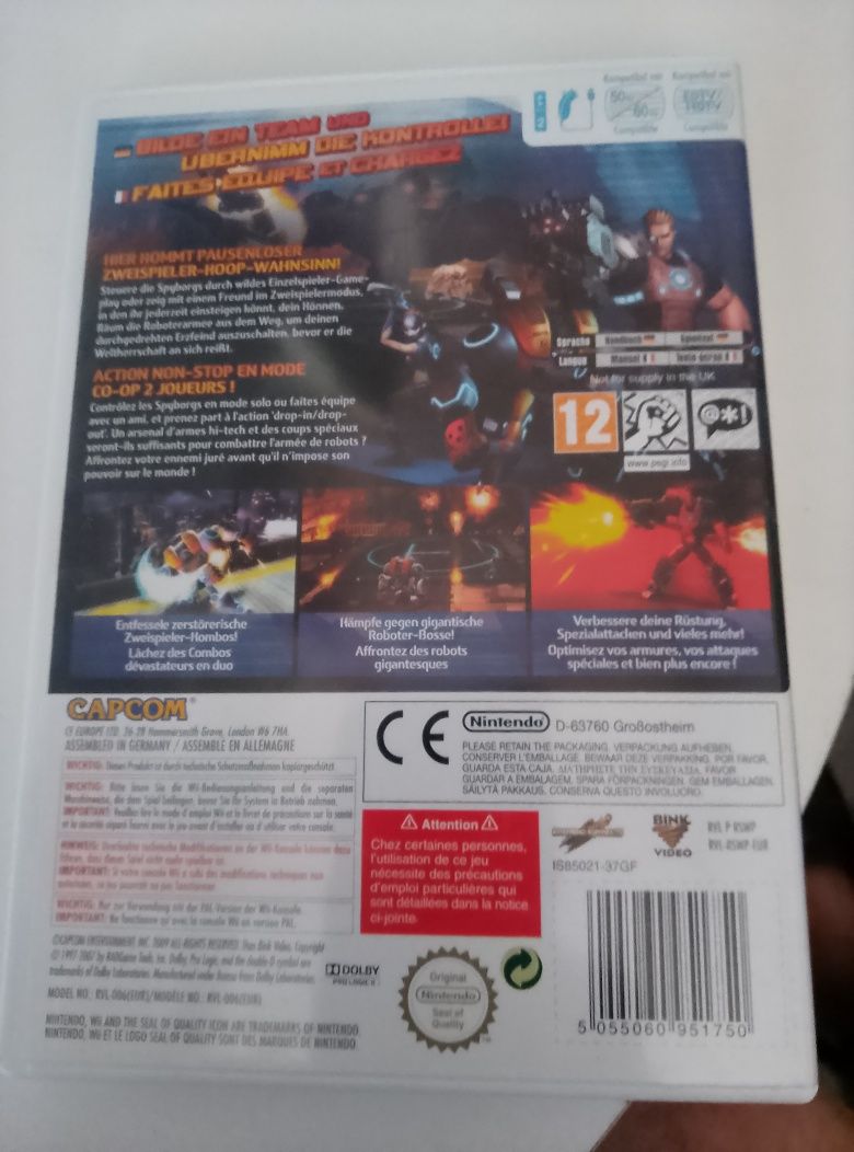 Spyborgs Nintendo Wii