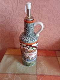 Бутылочка декоративная под оливковое  масло  (Хорватия)