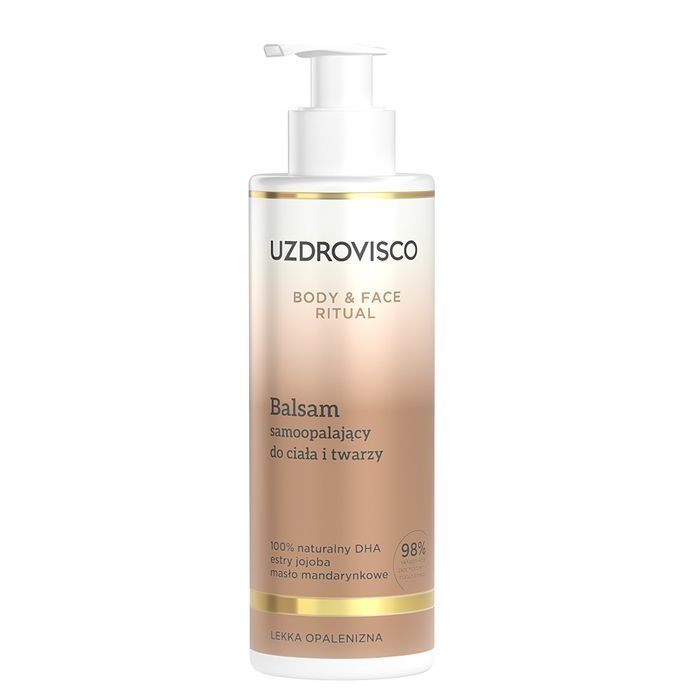 UZDROVISCO balsam samoopalający do ciała i twarzy 200ml
