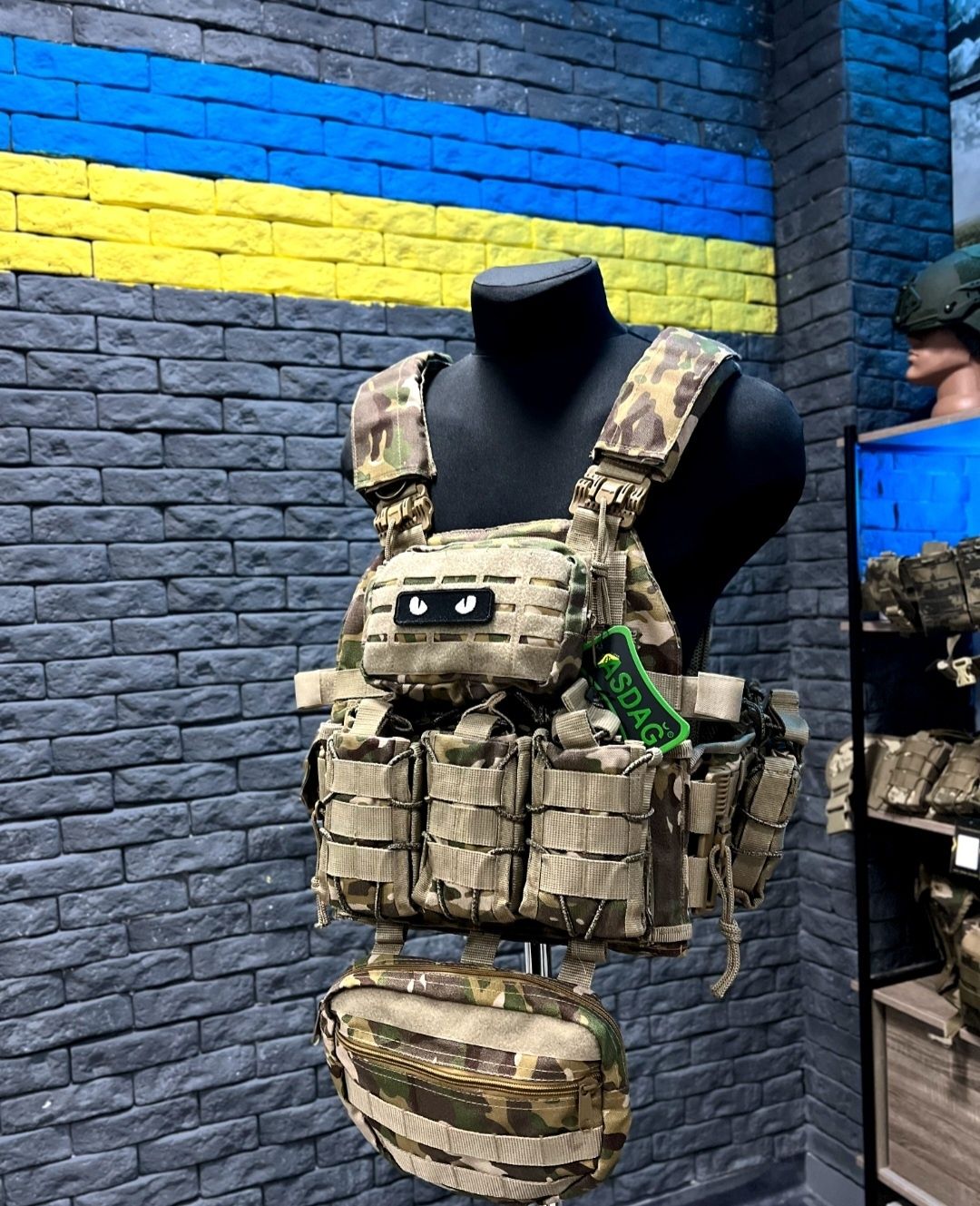 ПІКСЕЛЬ МУЛЬТИКАМ Плитоноска Асдаг / ASDAG плитоноска / плитоноска