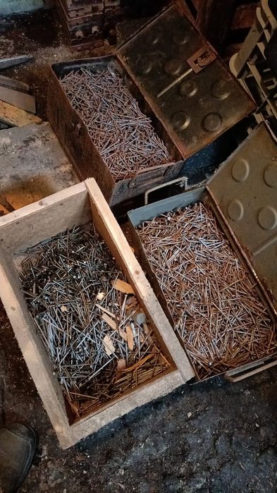 Gwoździe ok.55kg.nowe