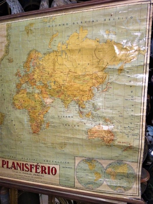 Mapa Planisfério