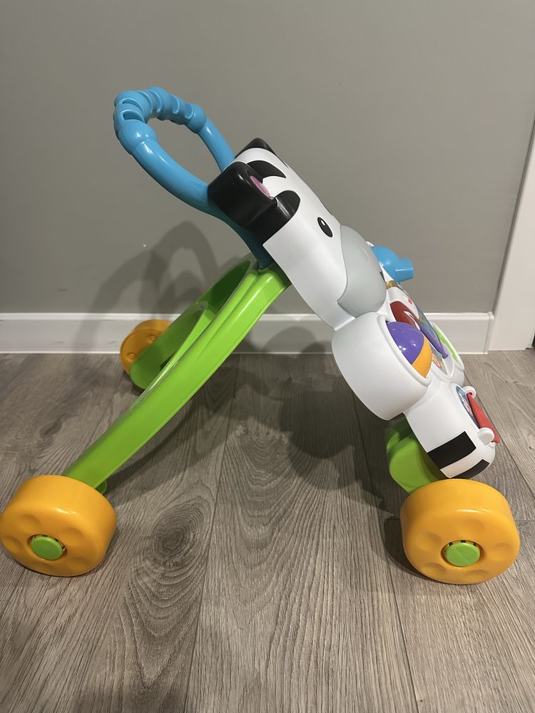 Інтерактивні ходунки- каталка зебра Fisher Price (в коробці)
