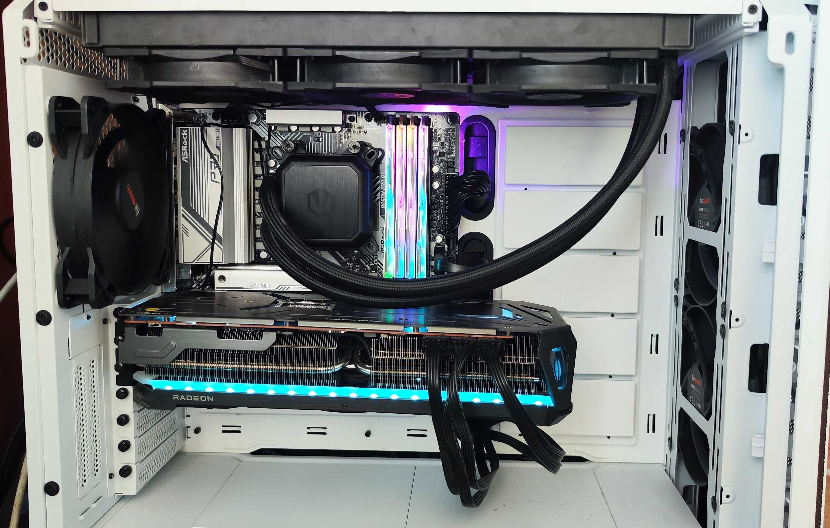 Komputer Amd Ryzen 9800X3D wraz z AMD 7900XTX