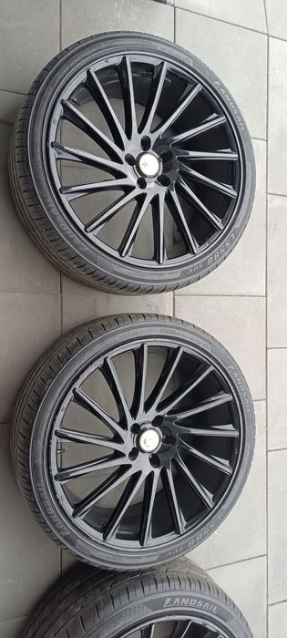 Alufelgi 5x120 22" BMW X3 X5 X6 X6 VW Range Rover wklęsłe opony le