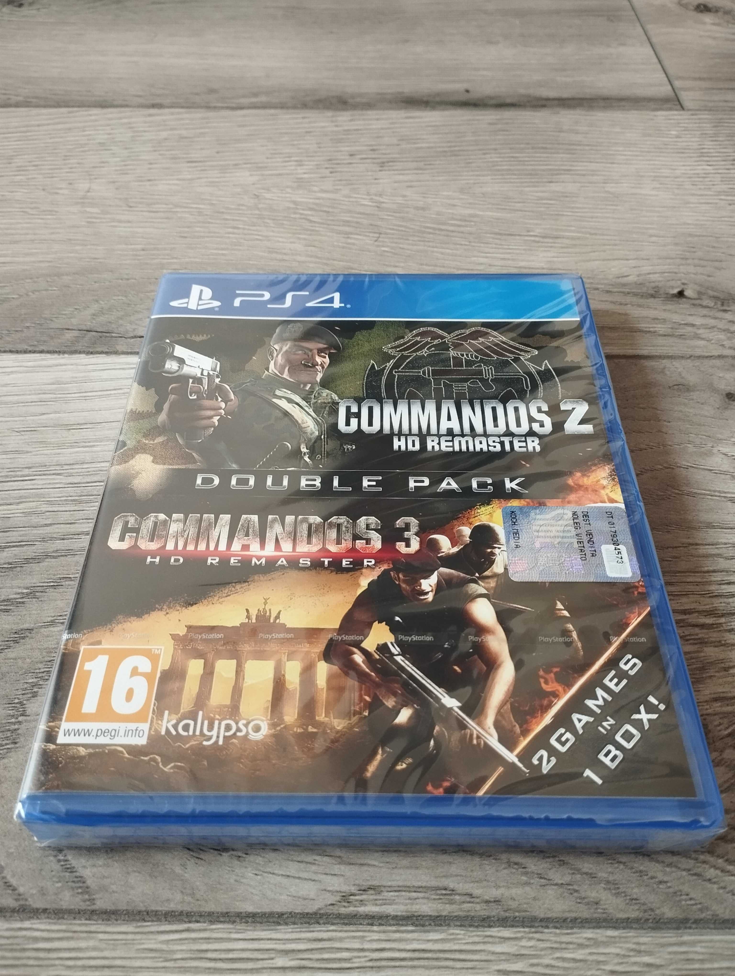 Gra Commandos 2 + Commandos 3 Remaster Double Pack PS4/PS5 Playstation