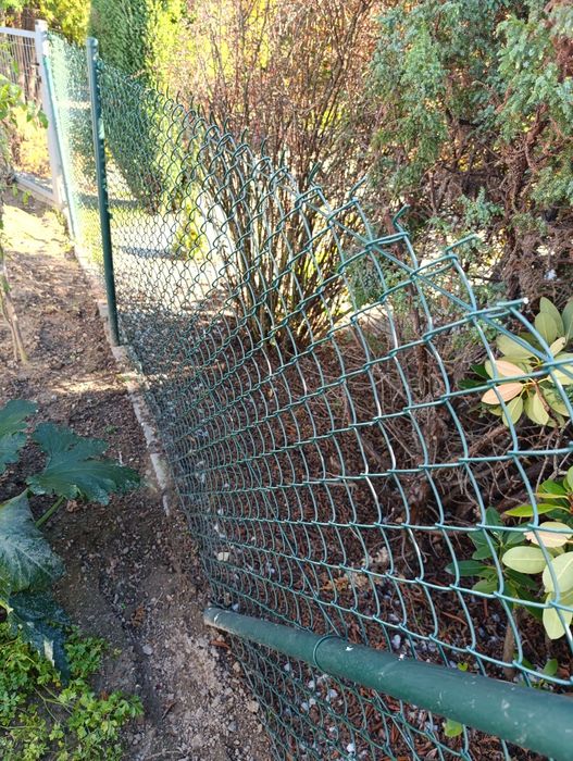 Bramka ocynkowana ze słupkami