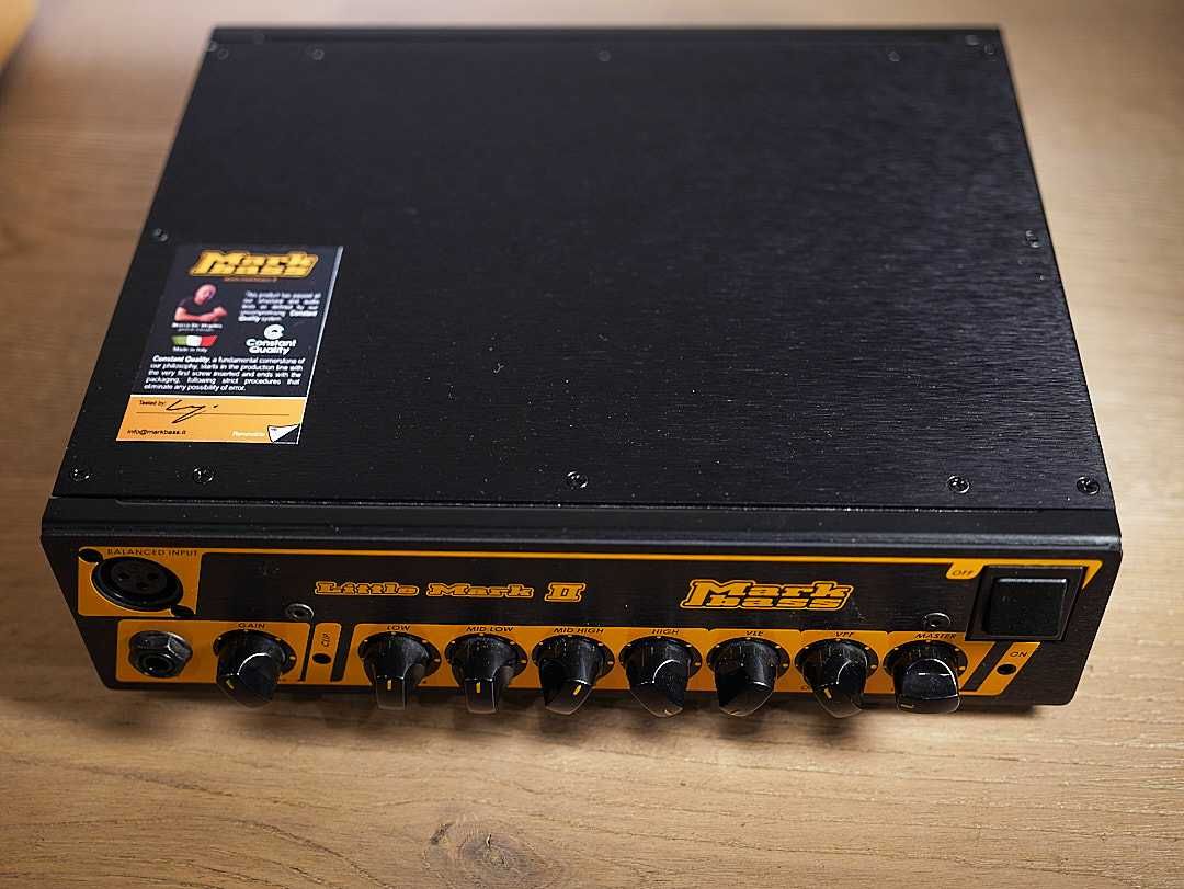 MarkBass Little Mark II- Największa moc 600 Watt