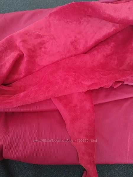 Отрезы тканей, остатки