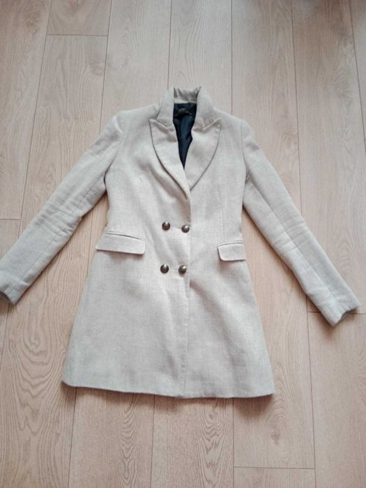 Zara xs szara marynarka plaszczyk