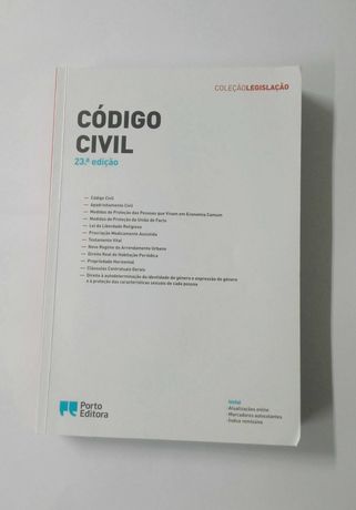 Código Civil - NOVO