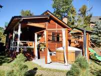 Domek Kajetan z jacuzzi/balią na Kaszubach nad jeziorem Deka