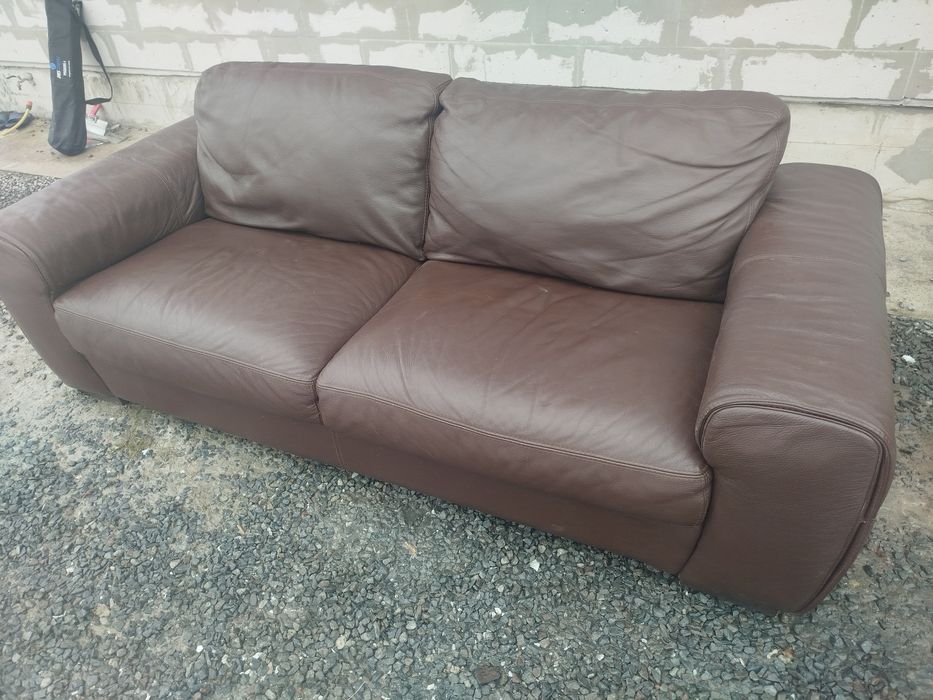 Шкіряний диван, натуральної шкіри! Доставка!