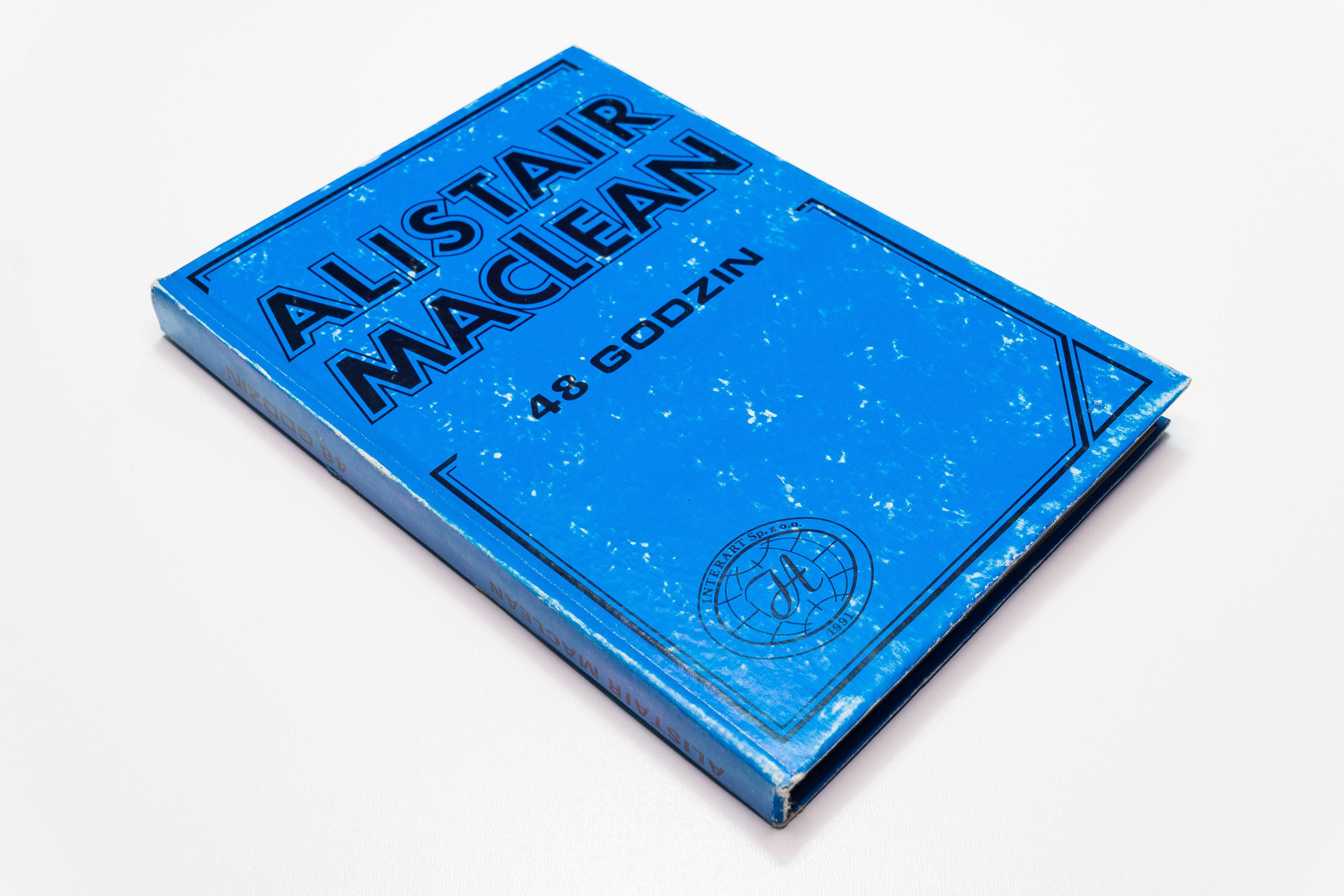 Książka Alistair MacLean 48 godzin - miękka oprawa - rok 1990