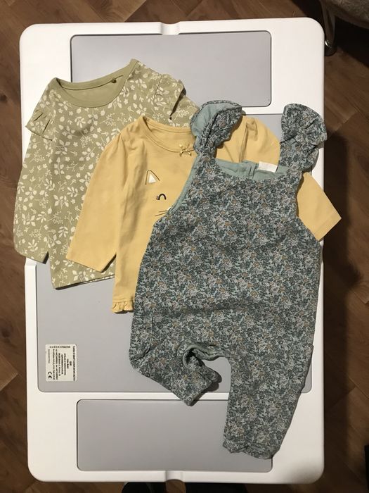 Набір речей класних фірмових комбінезон Next 3-6 м