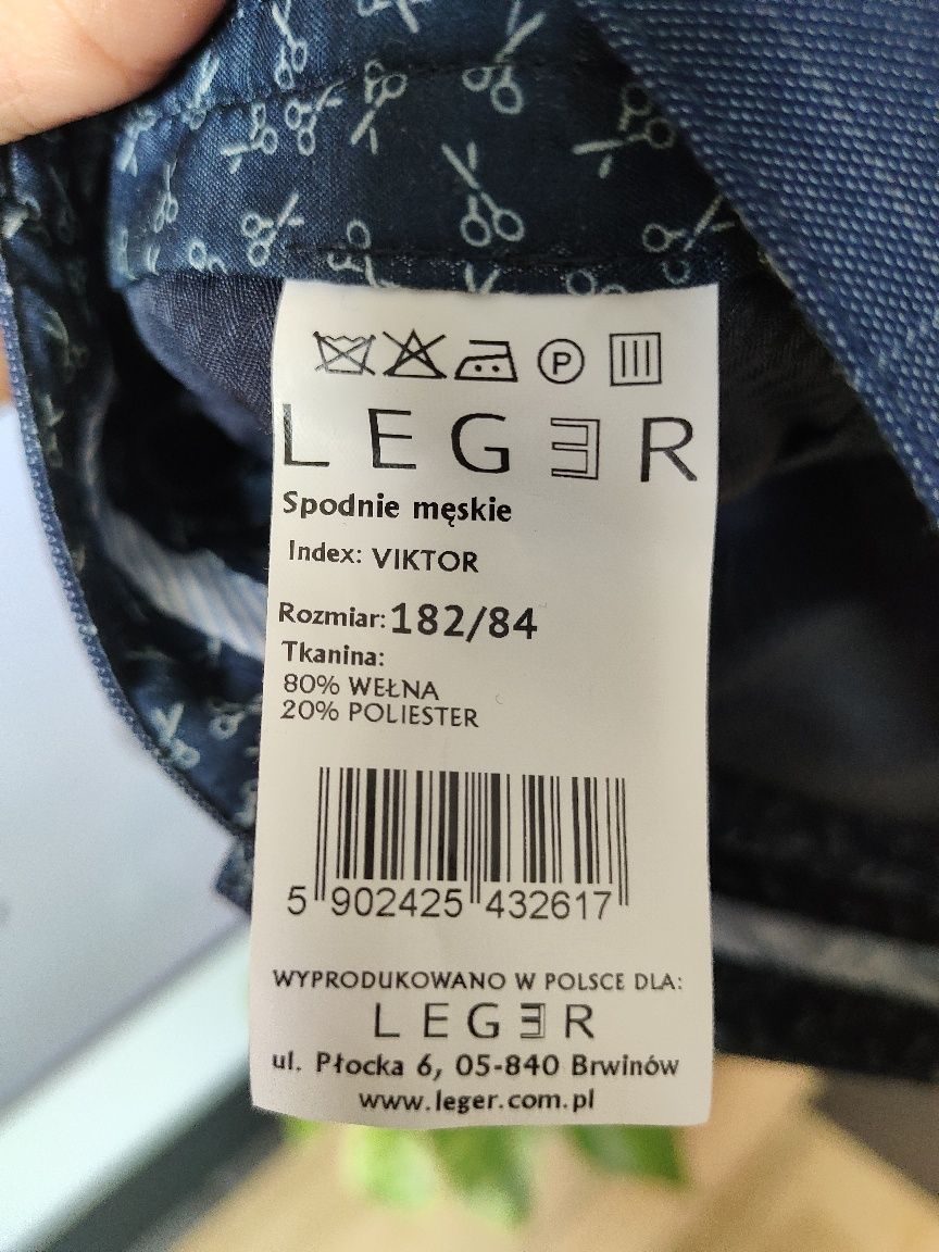 Męski Garnitur Leger