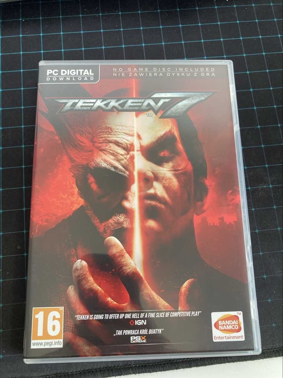 Pudełko do gry tekken 7 na PC