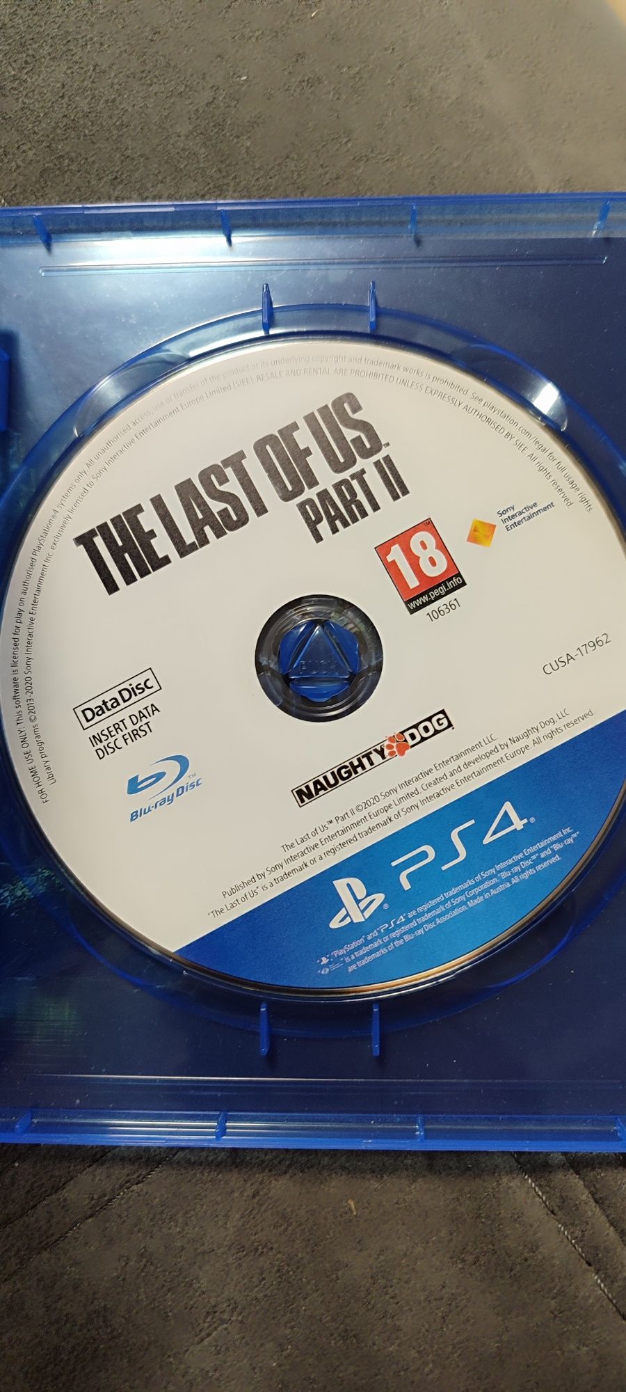 Диск для пс4, last of us 2