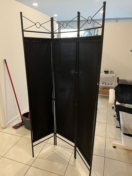 Parawan materialowy 120 cm