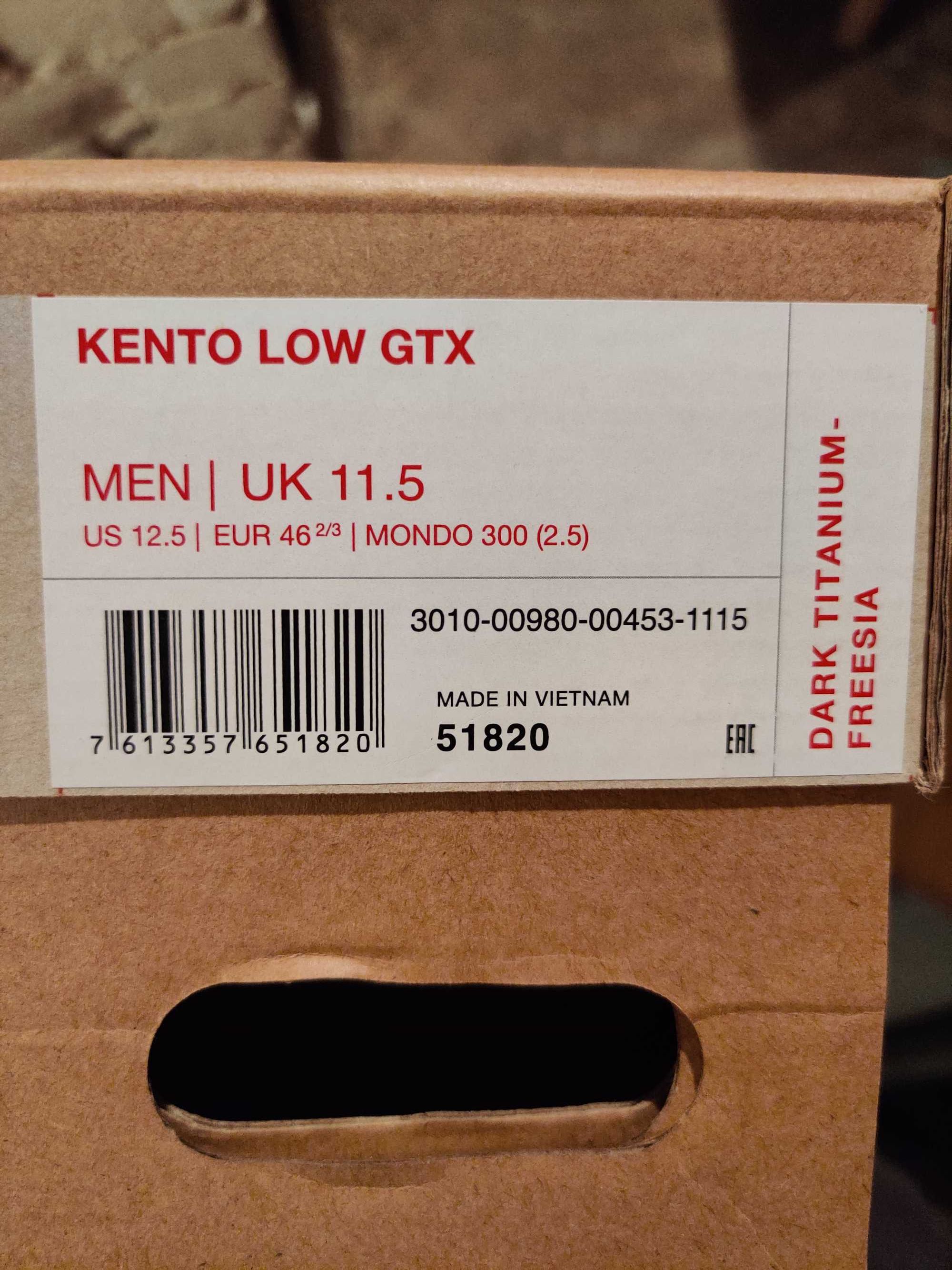 Mammut 46 2/3 30cm Kento Low GTX Nowe Oryginalne Gore-tex Najtaniej