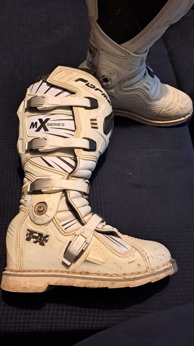Botas Forma Yerrain TX Brancas enduro