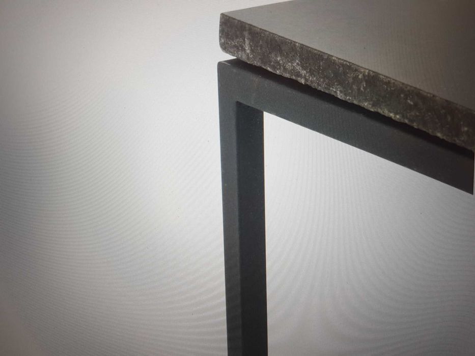 Metalowy stolik, czarny, JYSK