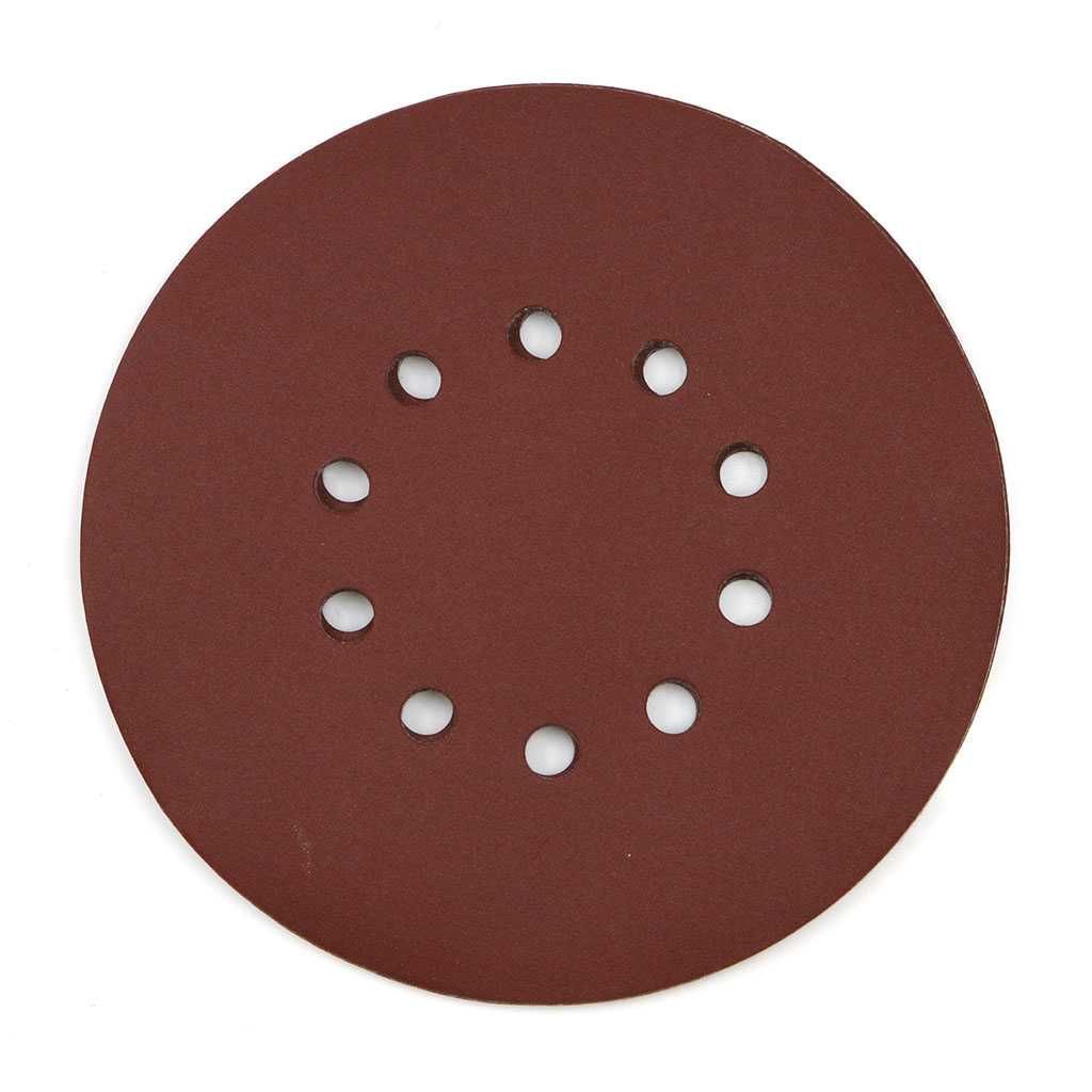 30szt PAPIER ŚCIERNY KRĄŻEK Do Żyrafy 225mm P180 Ścian Sufitów Na Rzep