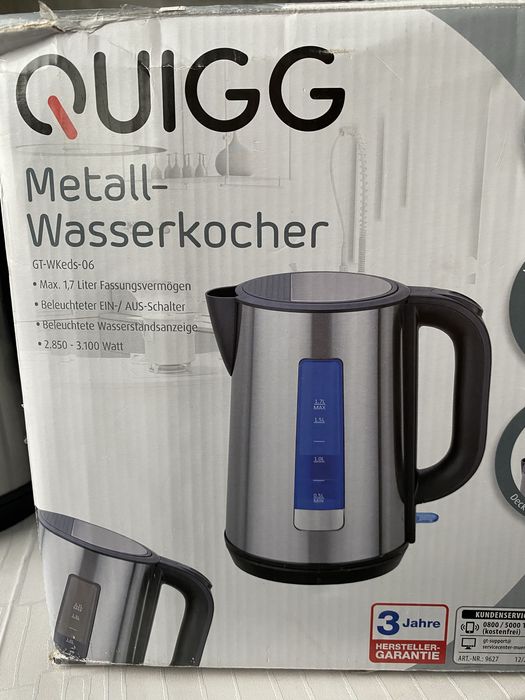 Чайник електричний Німецький Quigg.