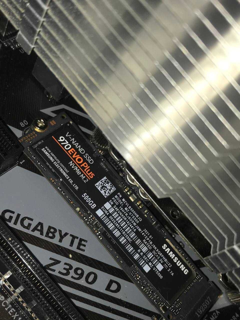 Komputer Intel Core i5 9600K, EVGA RTX 2060 6gb, 1.25TB SSD, 500Gb HDD