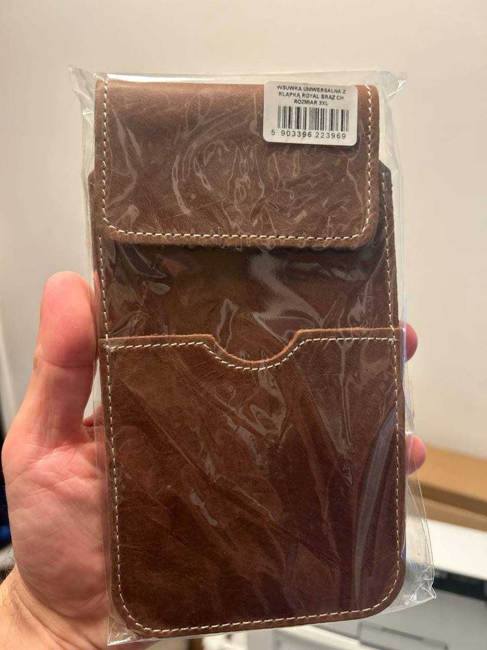 Elegancka etui skórzana na telefon
