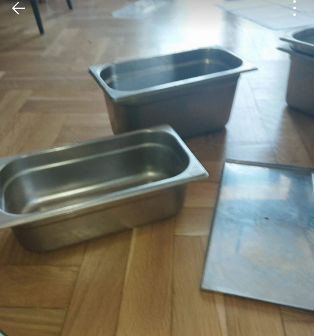 Pojemniki GN nierdzewka