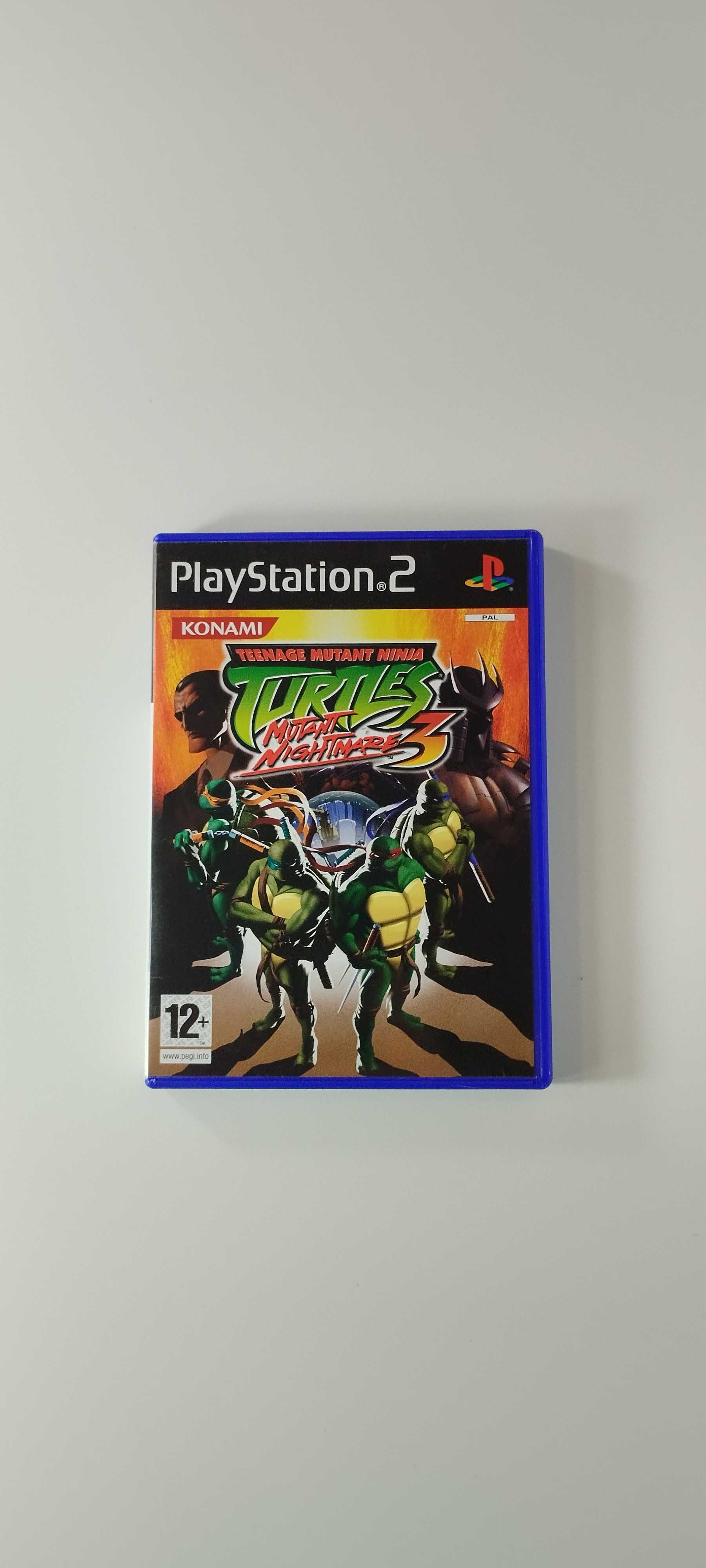 Teenage Mutant Ninja Turtles Mutant Nightmare 3 PS2 Playstation 2