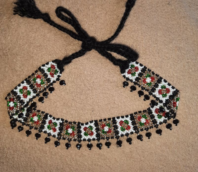 Силянка, чокер, намисто з бісеру