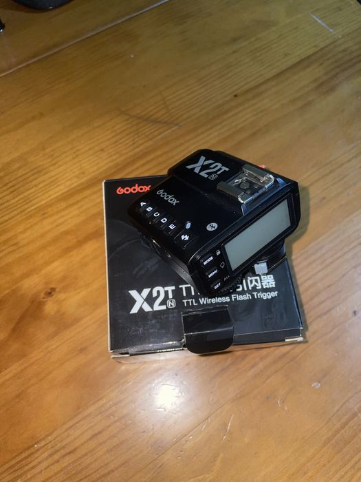 Godox ad200pro, x2t para nikon, softbox 80x80 godox e tripe smallrig