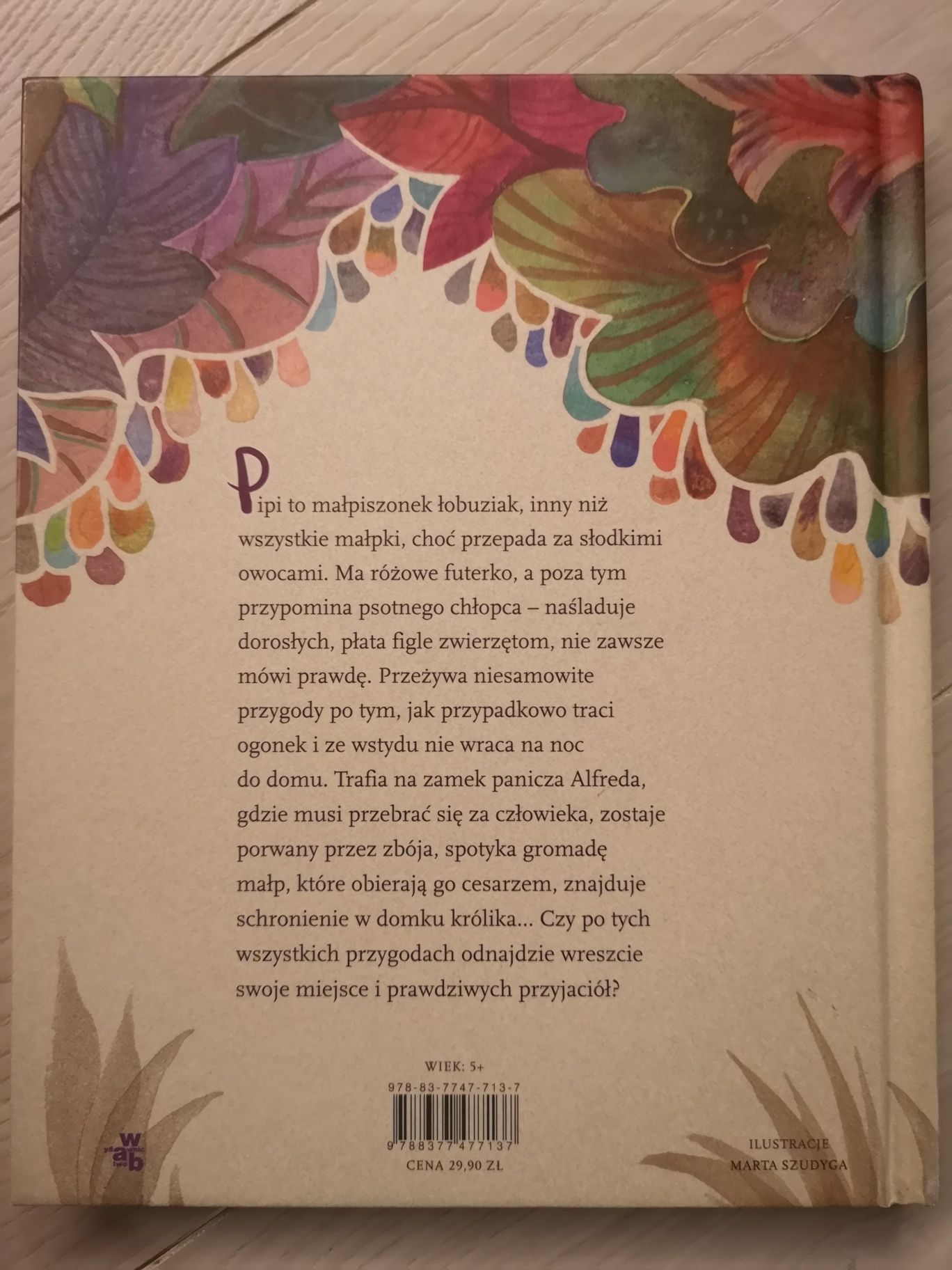 Małpiszonek Pipi Carlo Collodi