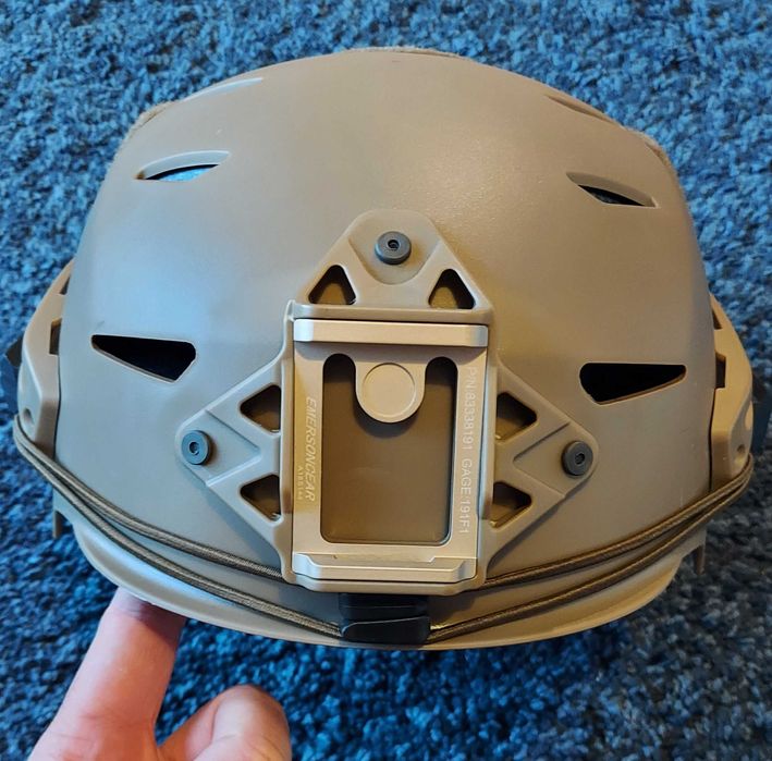 Capacete de airsoft - Exfil Bump - TAN - Tamanho M-L